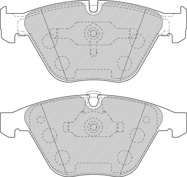 Ferodo DS1.11 E82 1M E9X M3 Brake Pads - Image 5