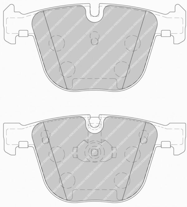 Ferodo DS1.11 E82 1M E9X M3 Brake Pads - Image 6