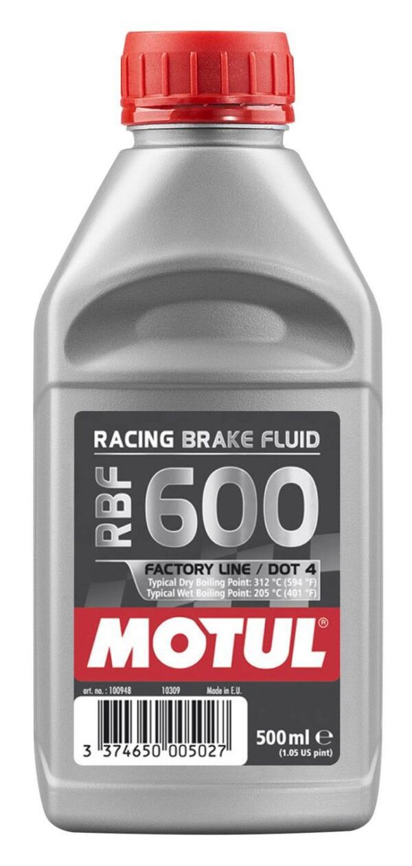 RBF 600 BRAKE FLUID (Two 1/2 Liter Bottles)