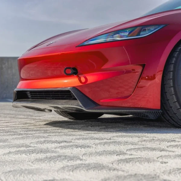TESLA MODEL 3 PERFORMANCE (2024+) CARBON FIBER FRONT LIP SPOILER - Image 2