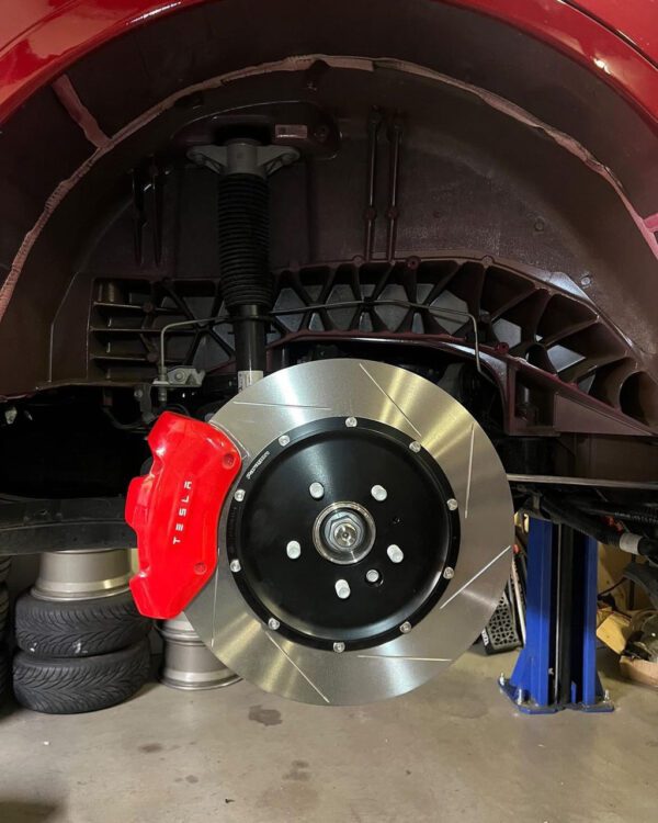 Paragon 2-piece Rotors Rear Pair 370/380x23mm - Tesla Model 3/Y AWD Performance - Larger Rotor - Image 4