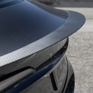 Uplugged Performance 2024+ Model 3 Carbon Fiber High-Efficiency Rear Spoiler